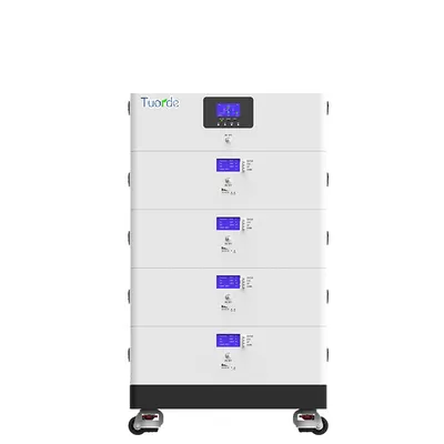 Stackable Lithium ESS Battery Storage Dust Resistant 6000 Times Cycle Life